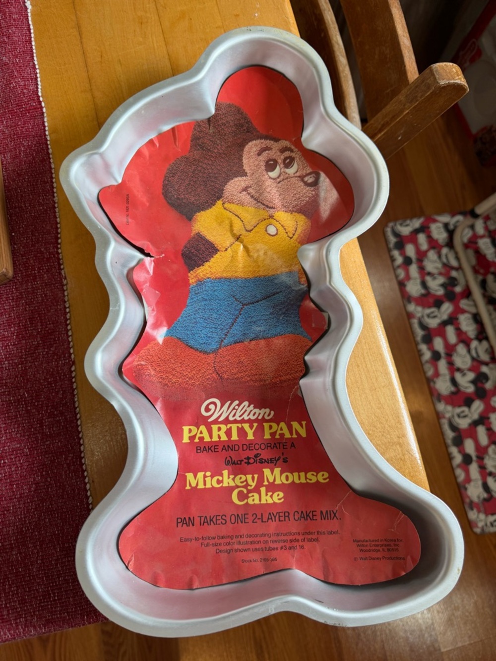 Wilton Disney’s Mickey Mouse Cake Pan